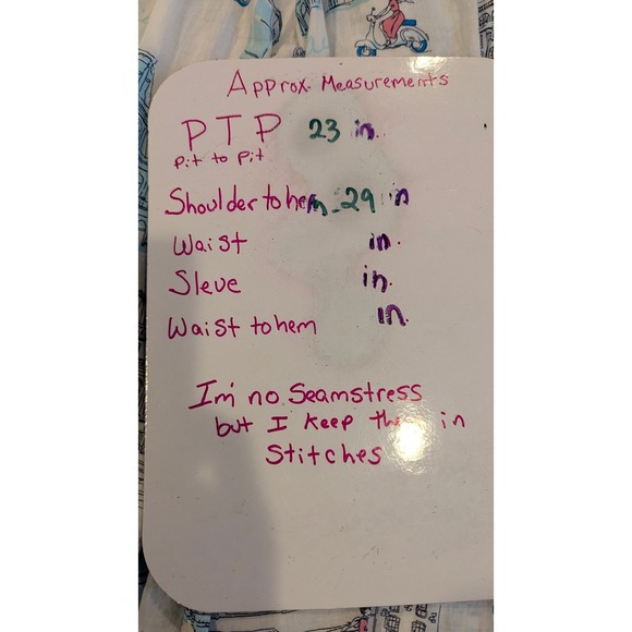 Talbots XL Roman Holiday Popover Blouse Rome Italy Print Side Buttons Top - Picture 8 of 8